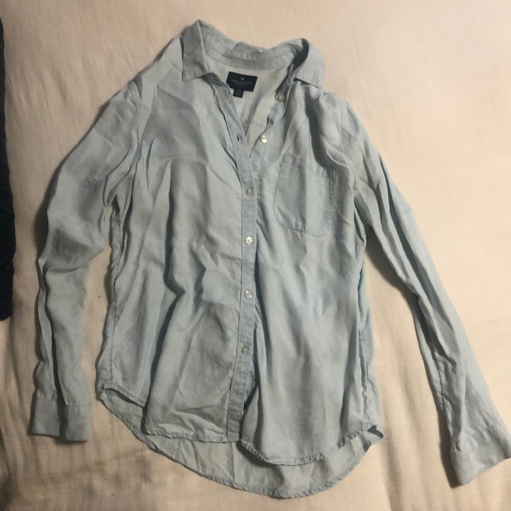 Jean colored soft long sleeve.